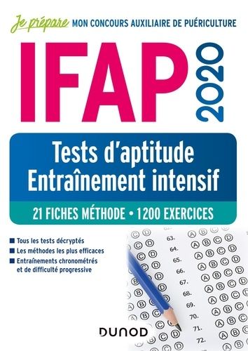 Ifap Tests D'aptitude Entraînement Intensif - Plus De 1200 Exercices - Edition 2020