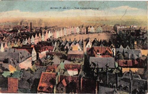 Carte Postale Ancienne, France, Pas De Calais ( 62 ), Arras, Vue Générale De 1914