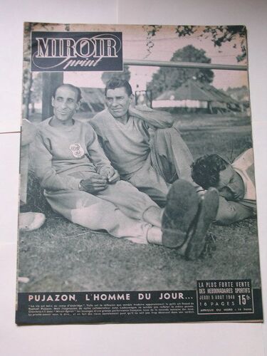 Miroir Sprint Hors-Série N° 00 : Pujazon, L'homme Du Jour¿