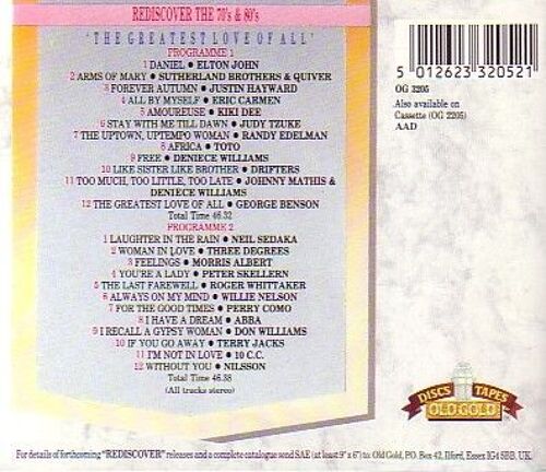 Rediscover The 70's & 80's : 1972-1983 - The Greatest Love Of All