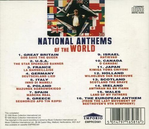 Of The World - 16 Hymnes Nationaux Par The London Theatre Orchestra
