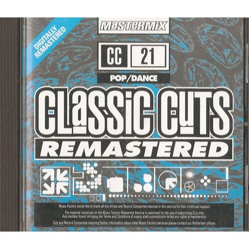 Classic Cuts Remastered Vol.21 : Belinda Carlisle - Erasure - Eurythmics - Four Tops - Madonna - Robert Palmer - Tina Turner ... 15 Hits (Cd)