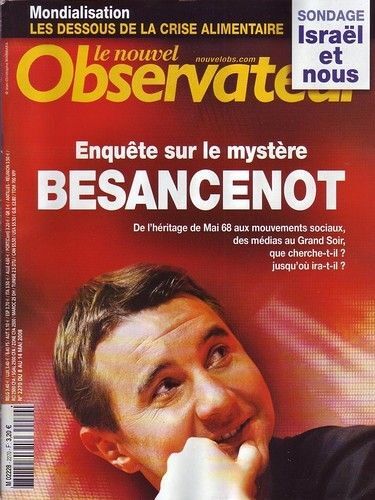 Le Nouvel Observateur  N° 2270 : Enquete Sur Le Mystère Besancenot