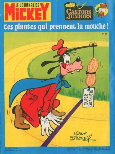 Le Journal De Mickey N° 1271 : Ces Plantes Qui Prennent La Mouche !