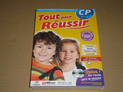 Tout Pour Réussir Cp Version 2007/2008 Windows Xp /Vista