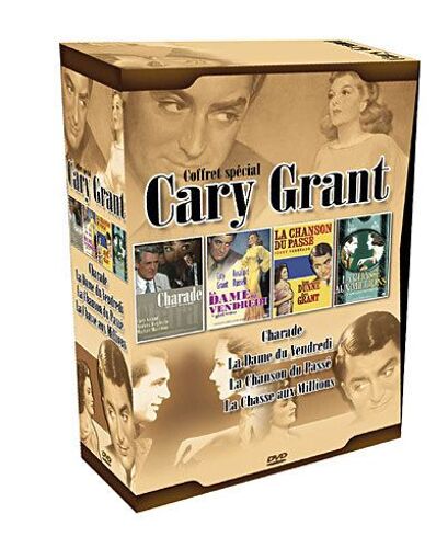 Coffret Spécial Cary Grant : Charade - La Dame Du Vendredi - La Chanson Du Passé - La Chasse Aux Millions