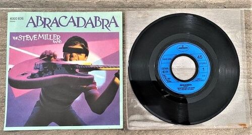 The Steve Miller Band "Abracadabra" 45t Press Allemagne 1982