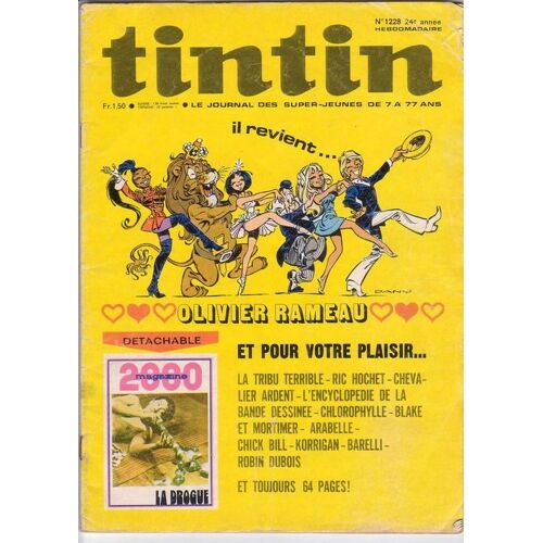 Tintin (Le Journal De) - N°:1228 - 51/20/1972