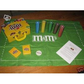 Malette Poker M&m's
