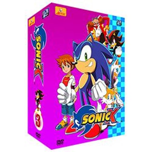 Sonic X Coffret Volume 3 ( Episodes 25 A 35 ) 4 Dvd