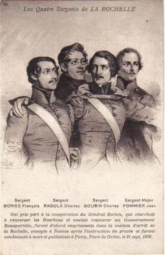 Carte Postale Ancienne, France, Charente Maritime ( 17 ), La Rochelle, Les Quatre Sergents, Bories, Raoulx, Goubin, Pommier - Texte Du 03/08/1931