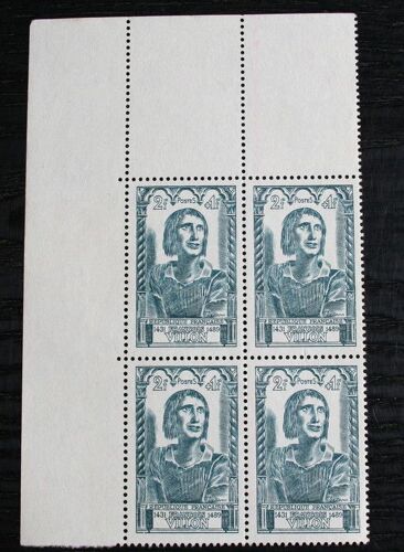 4 Timbres : François Villon