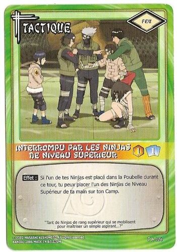 Interrompu Par Les Ninjas De Niveau Supérieur - Ta-106  (Carte Naruto Serie 2 )