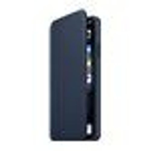 Apple Folio - Étui À Rabat Pour Téléphone Portable - Cuir - Bleu Profond - Pour Iphone 11 Pro Max