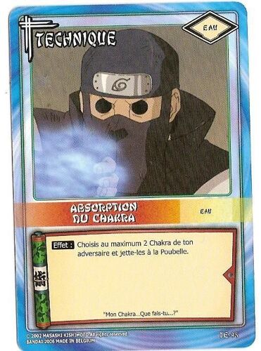 Absorption - Te-95  (Carte Naruto Serie 2 )