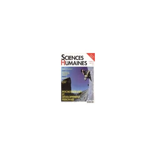 Sciences Humaines  N° 26 : Psychotherapies Et Developpement Personnel