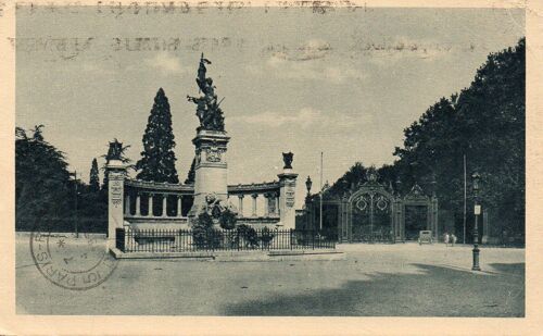 Carte Postale Ancienne - 126 - Lyon - Parc De La Tête D'or - Entrée Principale