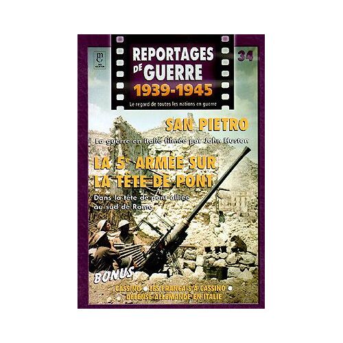 Reportages De Guerre 39-45 N 34 San Pietro/La 5 Armée Sur La Tete De Pont