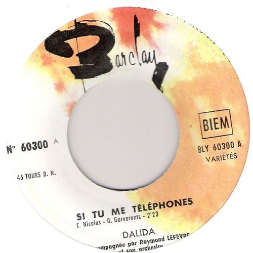 Si Tu Me Téléphones /Papa Achète Moi ..