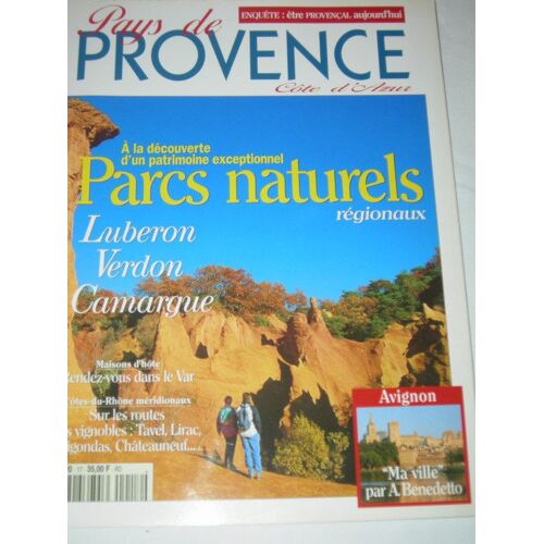 Pays De Provence-Côte D'azur.  N° 17 : Parcs Naturels Régionaux.:Lubéron,Verdon,Camargue.