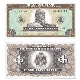 Billet Haiti 1 Gourde