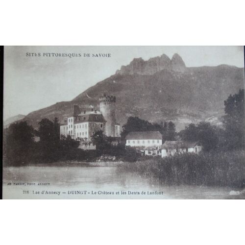C.P. : 1921, Lac D'annecy, Duingt, Château