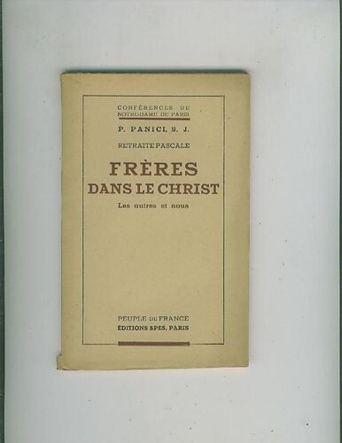 Frères Dans Le Christ