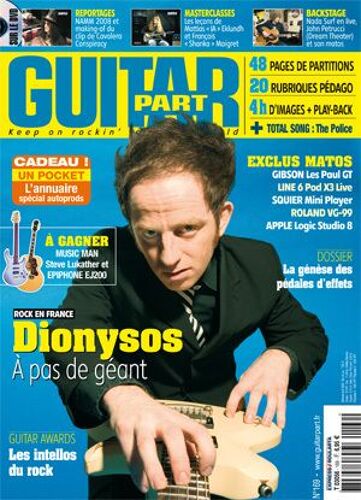 Guitar Part  N° 169 : Dionysos À Pas De Géant