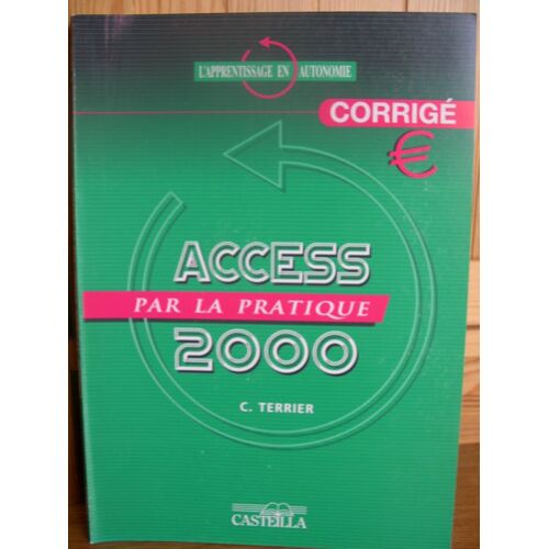 Access 2000 Par La Pratique Corrigé
