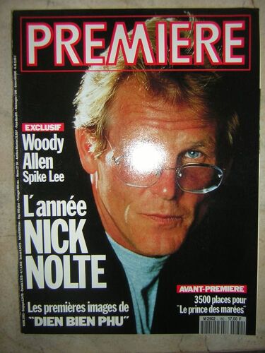 Magazine Premiere N° 180 : Woody Allen - Spike Lee - Nick Nolte - Dien Bien Phu