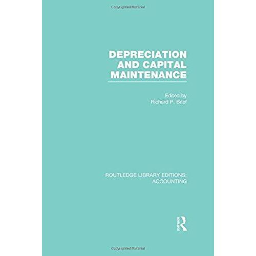 Depreciation And Capital Maintenance (Rle Accounting)