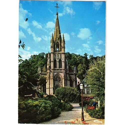 Carte Postale, France, Normandie, Seine Maritime, La Bouille, L'église - Oblitération Du 12/06/1984