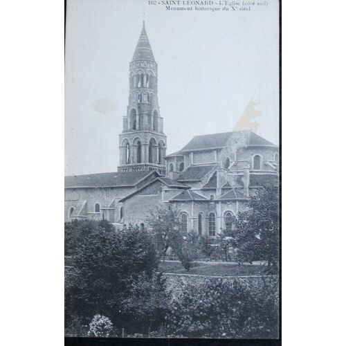 Carte Postale  :  Saint-Léonard, L'église