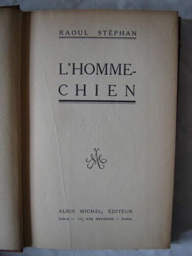 L'homme-Chien