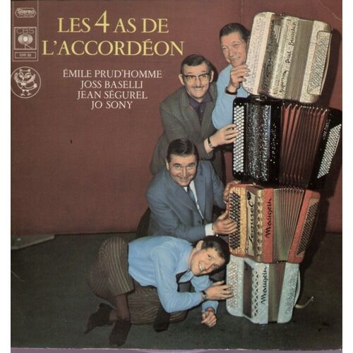Les 4 As De L'accordéon - Canaille, Perles De Cristal, Les Fiancés D'auvergne, Caminito, Bourrasque, Pastourelle Limousine, Ça Gaze, Reine De Musette ....