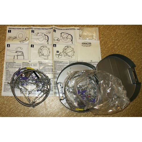 Chaines Neige Siepa En Y Pour Roue De 13" À 15"