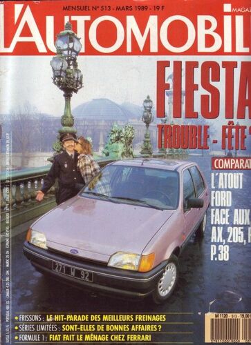 L'automobile  N° 513 : L'atout Ford Face Aux Ax,205,R5,
