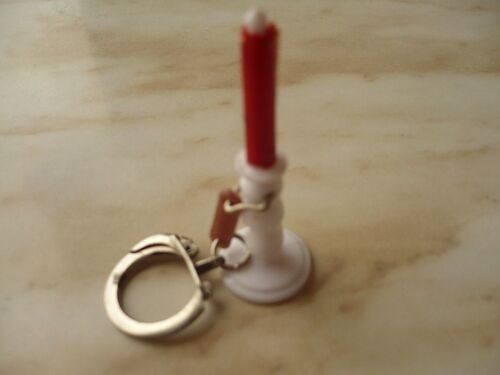 Porte Clefs 3 D Flan Diamantine