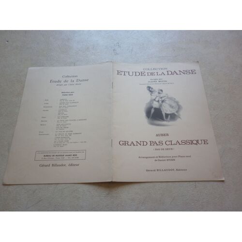 Collection Étude De La Danse Dirigée Par Claire Motte : Auber, Grand Pas Classique ( Pas De Deux ).