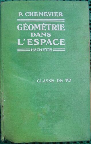 Géométrie Dans L'espace - Classe De 1ère