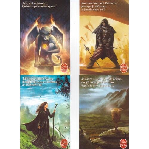 Portfolio 8 Cartes Postales " Fantastique / Fantasy / Science-Fiction " ( Le Livre De Poche )