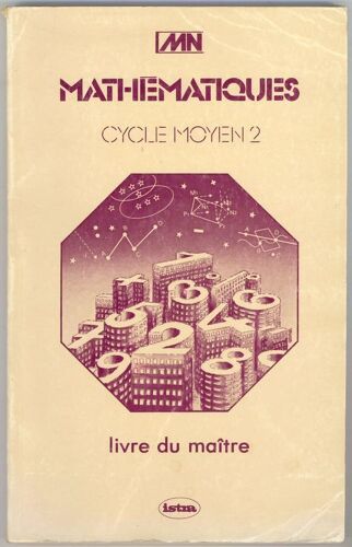 Mathématiques Cycle Moyen 2 Livre Du Maître