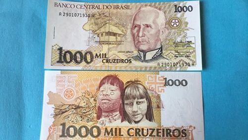 Billet Bresil 1000 Cruzeiros