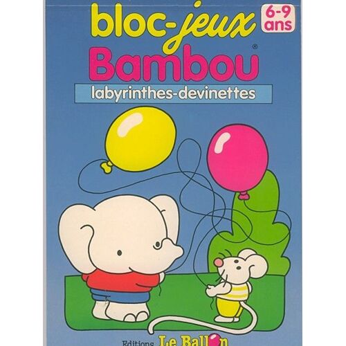 Bloc Jeux Bambou- Chiffres