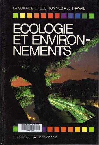 Ecologie Et Environnements