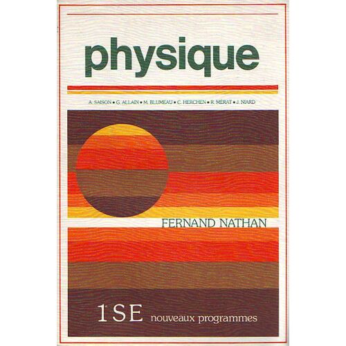 Saison Physique 1e Se Np