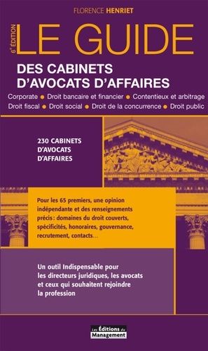 Le Guide Des Cabinets D'avocats D'affaires