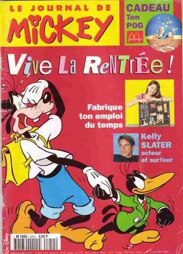 Le Journal De Mickey N° 2254 : Vive La Rentrée