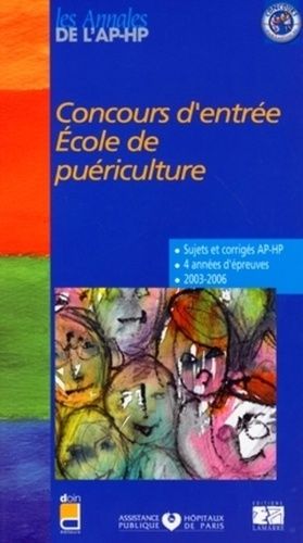 Concours D'entrée Ecole De Puériculture - Epreuves De Sélection 2003-2006