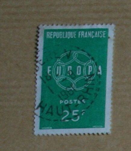Timbre Oblitéré : France, Europa